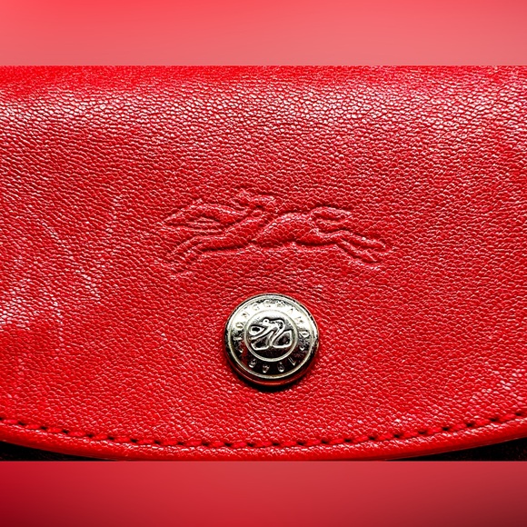 Longchamp Le Pliage Cuir Leather Shoulder Bag - Picture 8 of 16